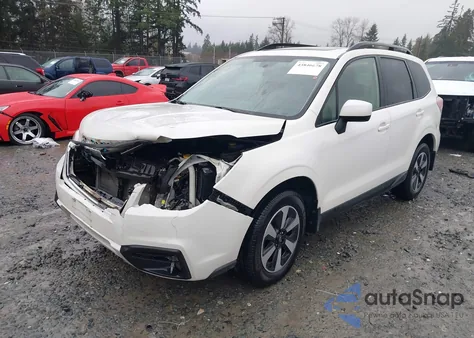 2017 Subaru Forester 2.5I Premium z USA, uszkodzony, nr VIN JF2SJAGC7HH435589